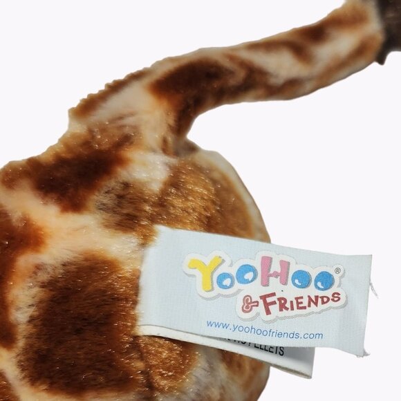 Aurora YooHoo Friends Giraffe 6 inch Plush Green Eyes Stuffed Animal Toy Lovey - Picture 4 of 6